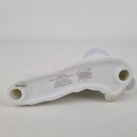 Precious Moments Sugar Town 529567 Sam Butcher Painting Sign Figurine Vintage - Picture 4 of 5